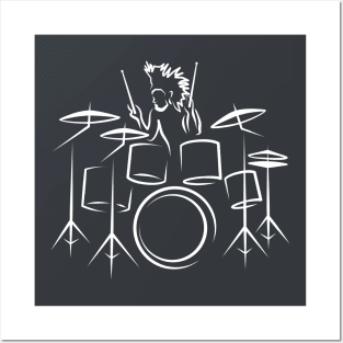 Drummer Posters and Art